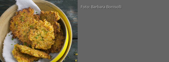 Rezeptbild für "Blumenkohl-Reis-Puffer"