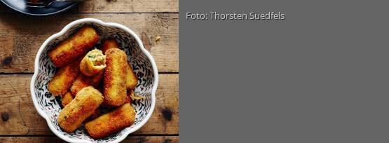 Rezeptbild für "Kokette Kichererbsen-Kroketten"