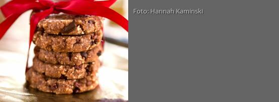 Rezeptbild für "Kokosnussige Schokoladenkekse"