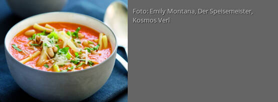 Rezeptbild für "Herbstliche Minestrone mit Salzzitrone"