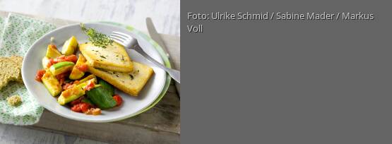 Rezeptbild für "Tofuschnitzel mit Zucchini"