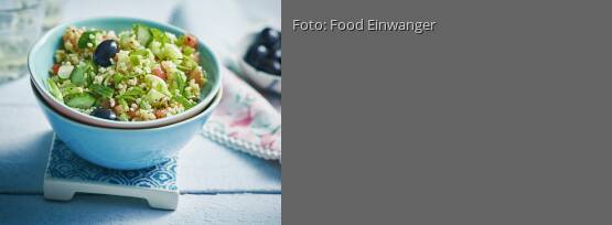 Rezeptbild für "Gurkensalat mit Bulgur"