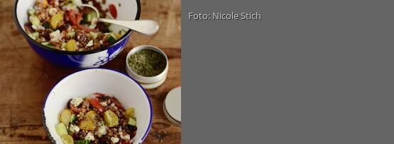 Rezeptbild für "Weizensalat griechischer Art"