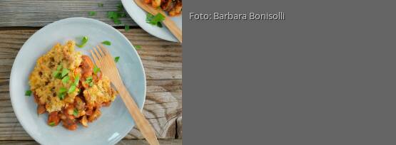 Rezeptbild für "Winter-Pie mit Bulgur-Kruste"