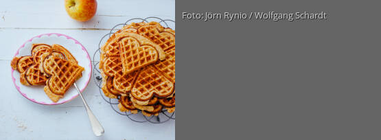 Rezeptbild für "Apfelwaffeln"