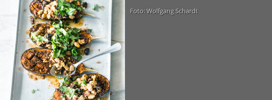 Rezeptbild für "Auberginen mit Chermoula"