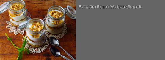 Rezeptbild für "Schichtdessert griechischer Art"