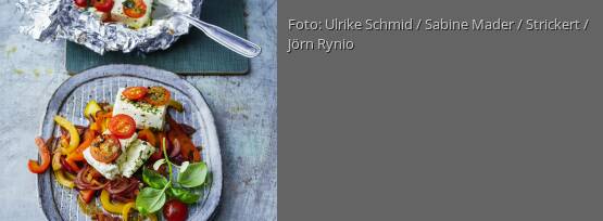 Rezeptbild für "Gebackener Feta mit Balsamico-Gemüse"