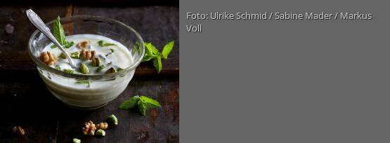 Rezeptbild für "Arabischer Minzjoghurt"