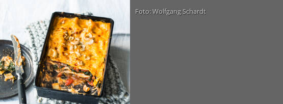 Rezeptbild für "Mangold-Curry-Lasagne"