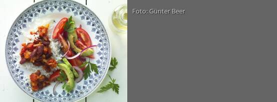Rezeptbild für "Rote Bohnen in Tomatensauce"