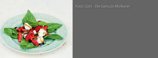 Rezeptbild für "Erdbeer-Zottarella-Salat"