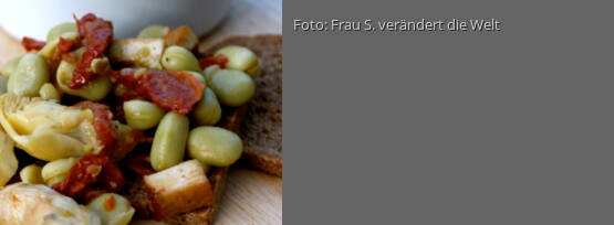 Rezeptbild für "Ackerbohnensalat"