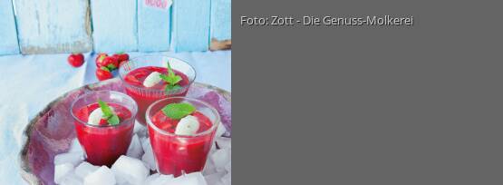 Rezeptbild für "Gekühlte Erdbeersuppe"