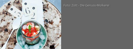 Rezeptbild für "Herzhafter Wassermelonensalat"