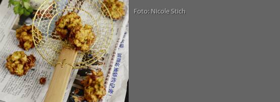 Rezeptbild für "Blumenkohl-Pakoras"