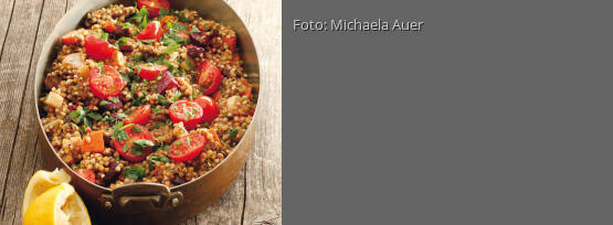 Rezeptbild für "Buchweizen-Gemüse-Pfanne"