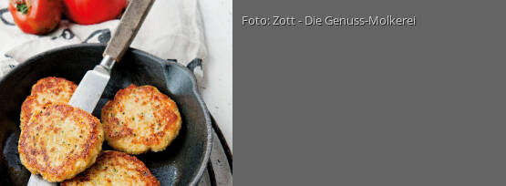 Rezeptbild für "Blumenkohl-Zottarella-Puffer"