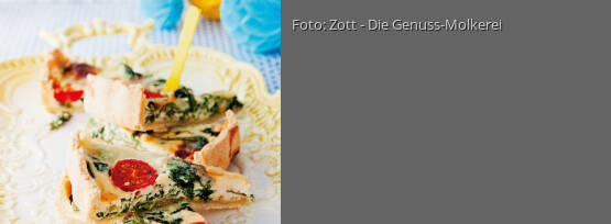 Rezeptbild für "Spinatquiche"