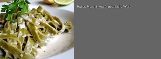 Rezeptbild für "Tagliatelle in Kokos-Soße"