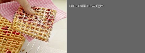 Rezeptbild für "Haferflockenwaffeln mit Cranberrys"