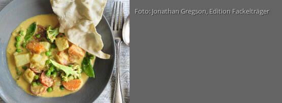 Rezeptbild für "Cremiges Mandel-Gemüse-Curry"