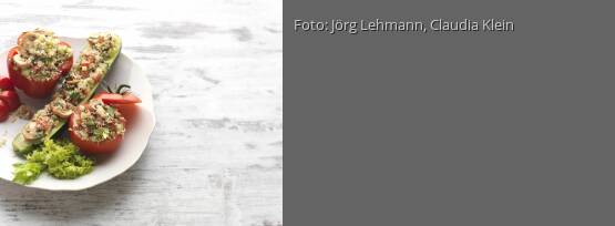 Rezeptbild für "Dreierlei gefülltes Gemüse"