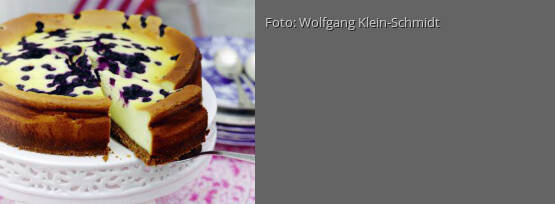 Rezeptbild für "Amerikanischer Blueberry Cheesecake"