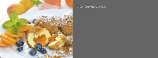 Rezeptbild für "Aprikosenknödel"