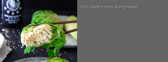 Rezeptbild für "Thai Wirsing-Päckchen"