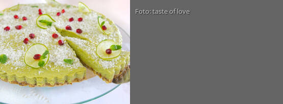 Rezeptbild für "Avocado-Limetten-Torte"