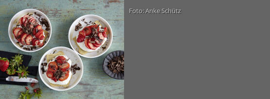 Rezeptbild für "Blitz-Tiramisu mit Erdbeeren"