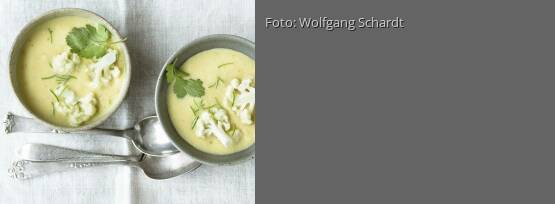 Rezeptbild für "Blumenkohl-Ingwer-Suppe"