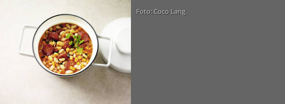 Rezeptbild für "Bohnensuppe mit Chorizo"