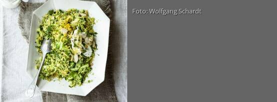 Rezeptbild für "Brokkoli-Couscous mit Zitronenjoghurt"