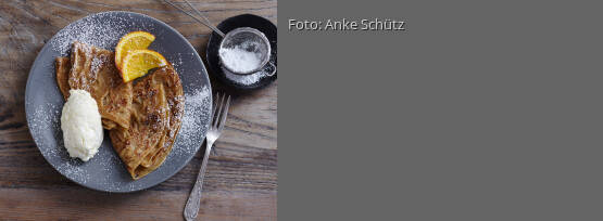 Rezeptbild für "Cappuccino-Schoko-Crêpes"