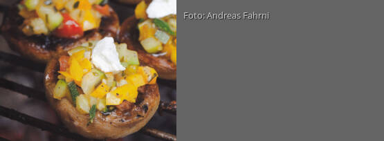 Rezeptbild für "Gefüllte Champignons nach Nizza-Art"