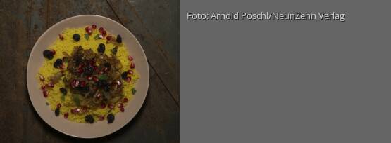 Rezeptbild für "Safran-Couscous mit karamellisierten Zwiebeln"