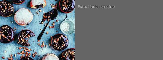 Rezeptbild für "Donuts mit knusprigen Mandeln"