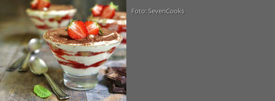 Rezeptbild für "Erdbeer-Tiramisu"