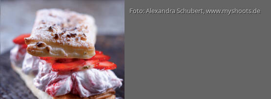 Rezeptbild für "Erdbeercremeschnitte"