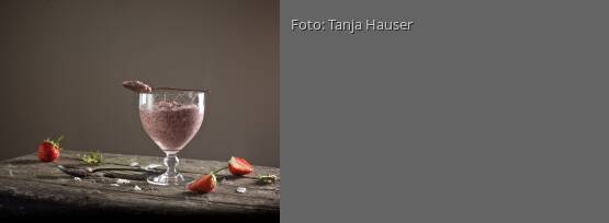 Rezeptbild für "Erdbeer-Kokos-Pudding"