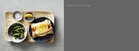 Rezeptbild für "Fischpäckchen mit Pimientos"