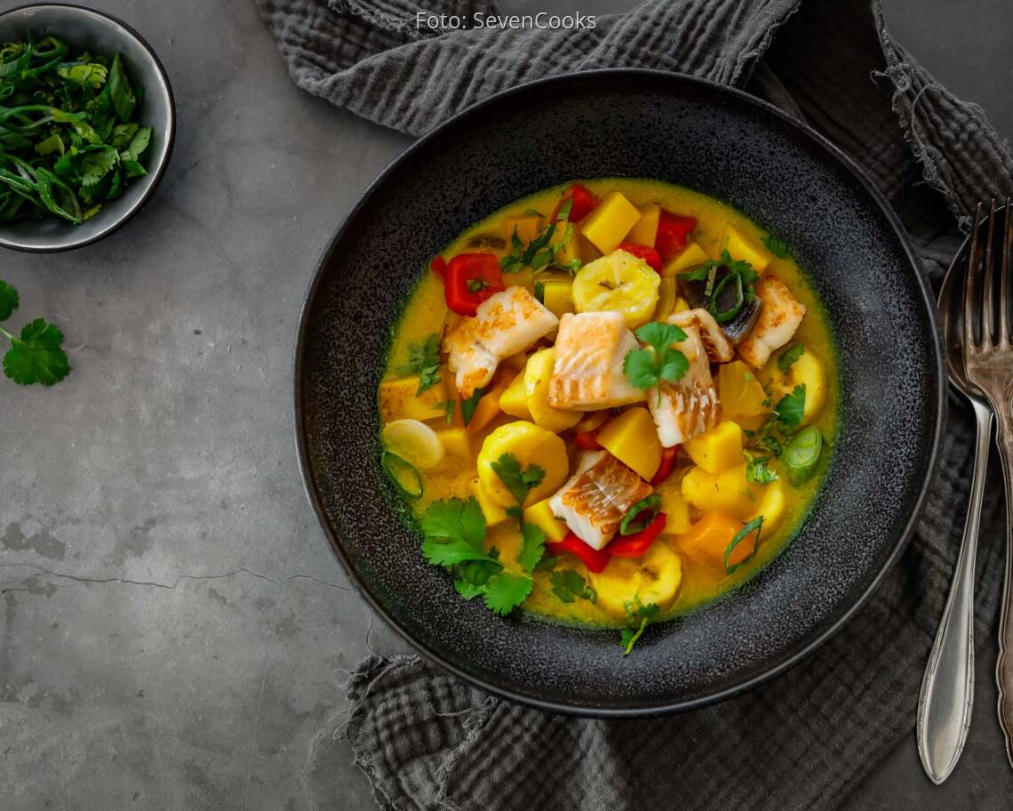 Flexitarisch Rezept: Fisch-Curry 2