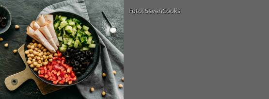 Rezeptbild für "5 Zutaten Bowl mit Putenbrust"