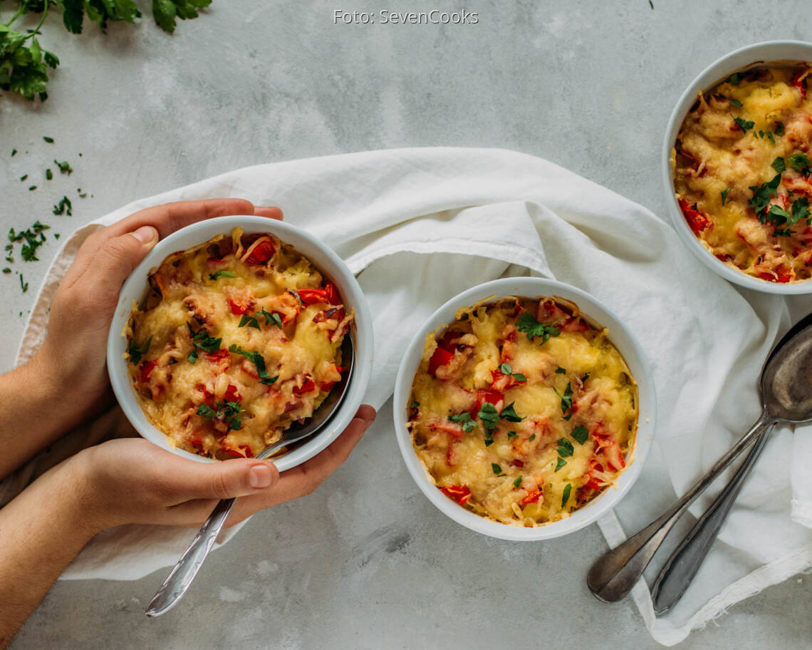 Flexitarisches Rezept: Blumenkohlauflauf 1