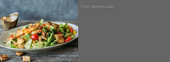 Rezeptbild für "Salat im Caesar Style"