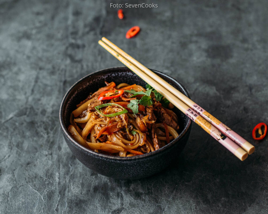 Flexitarisches Rezept: Chinakohlgemüse Pfanne 2