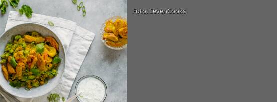 Rezeptbild für "Couscous Salat mit Hähnchen"