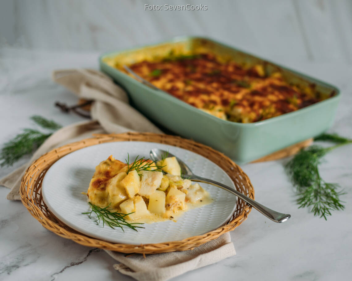 Flexitarisches Rezept: Fisch Pie 1